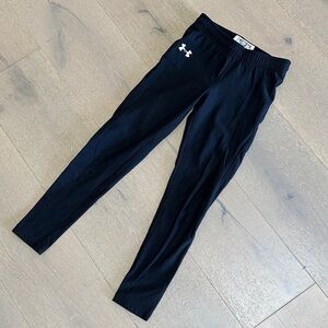 Under Armour Kids Black Heat Gear Pants